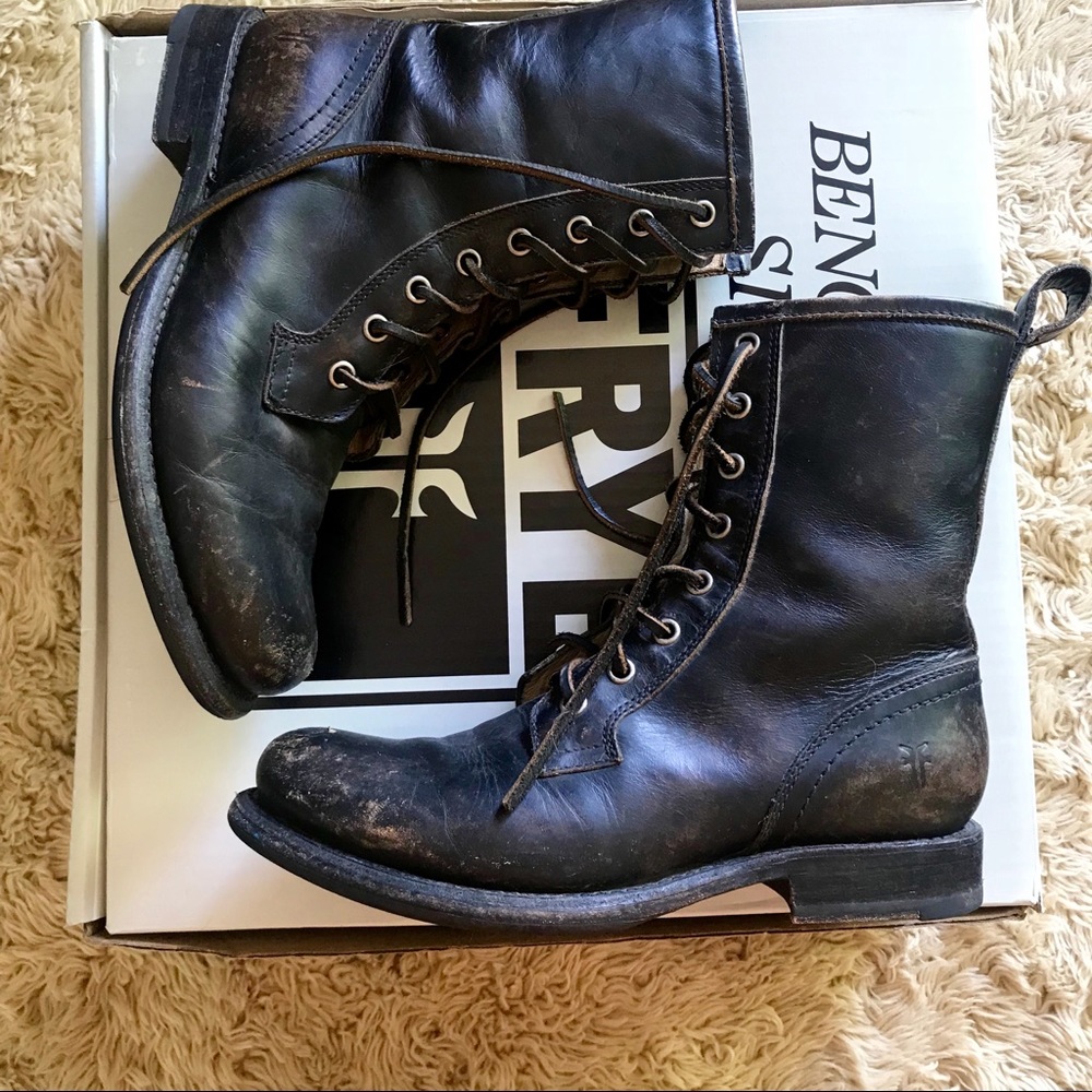 Frye Jenna Combat Boot